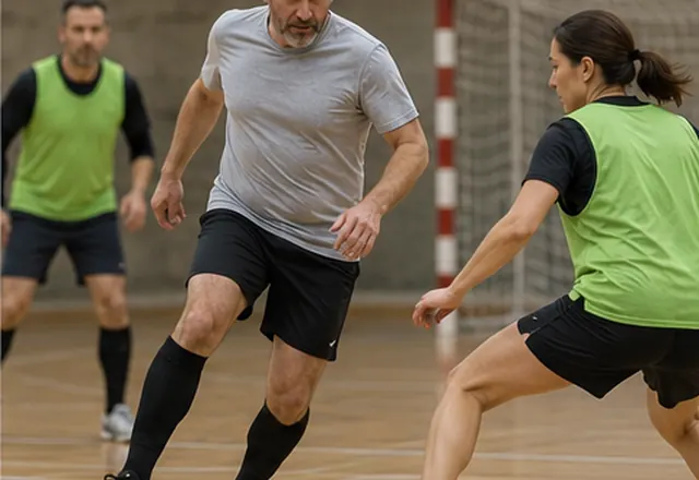 Scène illustrant le football